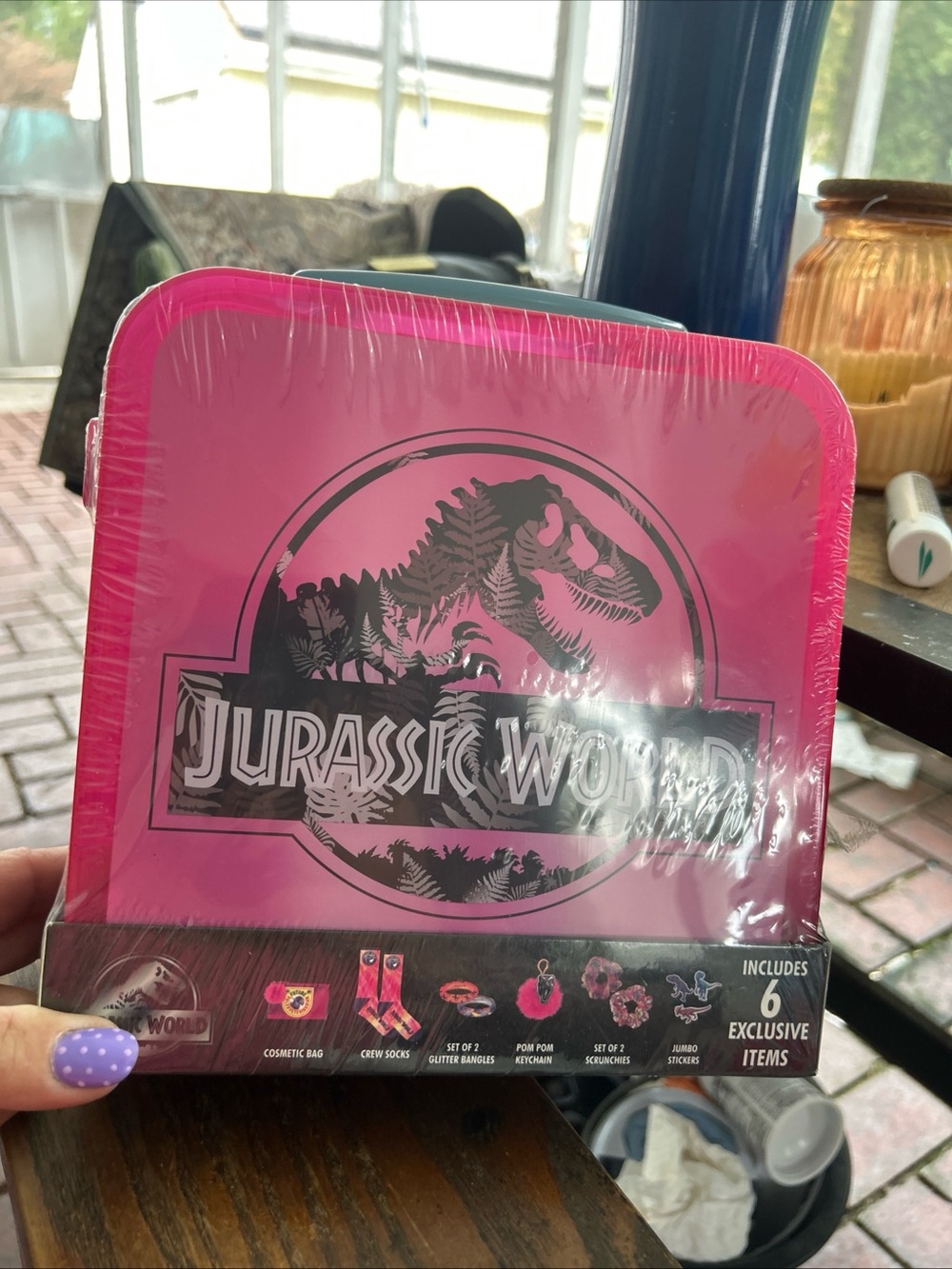 Jurassic World set